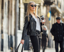 Load image into Gallery viewer, *Suede Biker Jacket
