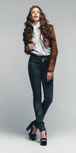 Load image into Gallery viewer, Brown Leather Jacket

