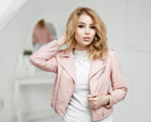 Load image into Gallery viewer, *Neck Pink Jacket
