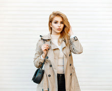 Load image into Gallery viewer, *Short Trench Coat

